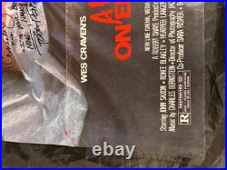 Nightmare On Elm Street 27x41 Original Movie Poster Multi Signed Autographs