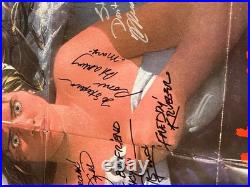 Nightmare On Elm Street 27x41 Original Movie Poster Multi Signed Autographs