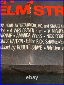 Nightmare On Elm Street 27x41 Original Movie Poster Multi Signed Autographs