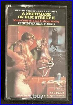 Nightmare On Elm Street 2 CTV 81275 Horror Cassette Tape (New Line 1986 Used)