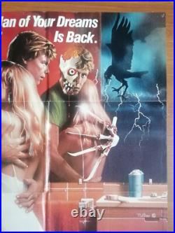 Nightmare On Elm Street 2 Original Movie Poster 1985