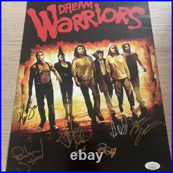 Nightmare On Elm Street 3 Dream Warriors 11x17 Cast Autograph by 6 JSA COA