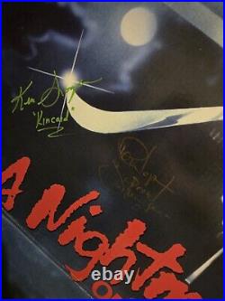 Nightmare On Elm Street 3 Stand Display Signed Robert Englund Freddy Krueger