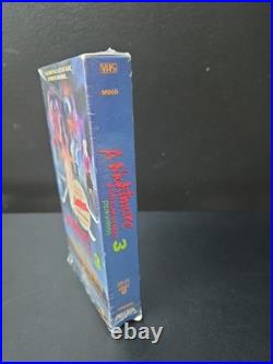 Nightmare On Elm Street 3 VHS 1987 1st Media Release WithShrink/Sticker EX