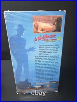 Nightmare On Elm Street 3 VHS 1987 1st Media Release WithShrink/Sticker EX
