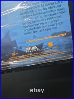 Nightmare On Elm Street 3 VHS 1987 1st Media Release WithShrink/Sticker EX