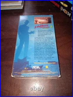 Nightmare On Elm Street 3 VHS 1987 1st Media Release WithSticker