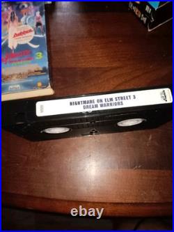 Nightmare On Elm Street 3 VHS 1987 1st Media Release WithSticker