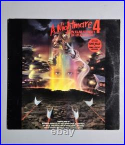 Nightmare On Elm Street 4 Dream Master Record Soundtrack Chrysalis Promo Rare Lp