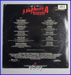 Nightmare On Elm Street 4 Dream Master Record Soundtrack Chrysalis Promo Rare Lp