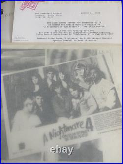 Nightmare On Elm Street 4 Press Kit