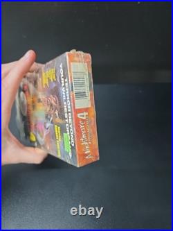Nightmare On Elm Street 4 VHS 1988 1st Release Shrink/Sticker/Case EX Media Nightmare On Elm Street 4 VHS 1988 1st Release Shrink/Sticker/Case EX Media
