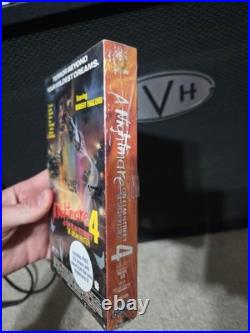 Nightmare On Elm Street 4 VHS 1st Media Release SEALED WithHype/3D Glasses NEW
