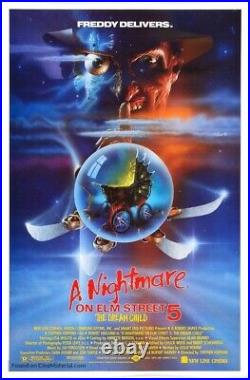 Nightmare On Elm Street 5 DREAM CHILD Original Movie Poster 27 x 41 in