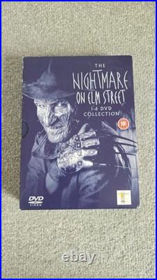 Nightmare On Elm Street DVD Box Set Collection 1-6 Signed By Robert Englund Nightmare On Elm Street DVD Box Set Collection 1-6 Signed By Robert Englund