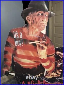 Nightmare On Elm Street Dream Child Standee VHS Horror