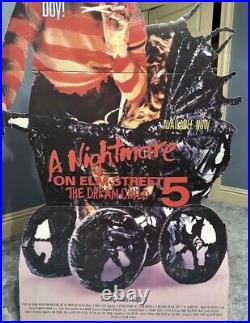 Nightmare On Elm Street Dream Child Standee VHS Horror