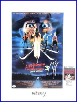 Nightmare On Elm Street Dream Warriors Signed Movie Poster George Lynch Dokken Nightmare On Elm Street Dream Warriors Signed Movie Poster George Lynch Dokken