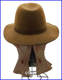 Nightmare On Elm Street Freddy Krueger Mask Costume Fedora Hat Spirit Halloween