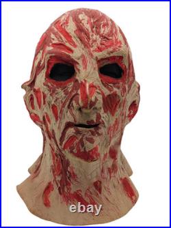 Nightmare On Elm Street Freddy Krueger Mask Costume Fedora Hat Spirit Halloween