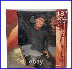 Nightmare On Elm Street Freddy vs Jason NECA 18 Freddy Krueger Figure 2004 NIB