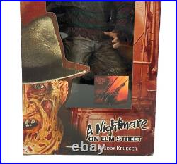 Nightmare On Elm Street Freddy vs Jason NECA 18 Freddy Krueger Figure 2004 NIB
