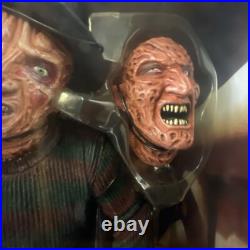 Nightmare On Elm Street Freddy vs Jason NECA 18 Freddy Krueger Figure 2004 NIB