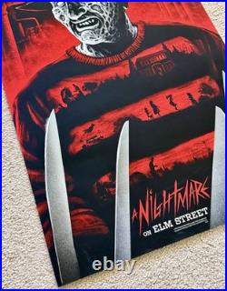 Nightmare On Elm Street Gary Pullin Mondo Poster AP 26/50 Signed OOP