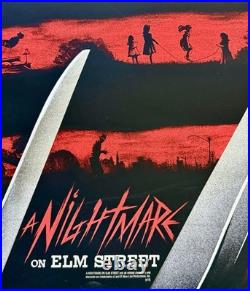 Nightmare On Elm Street Gary Pullin Mondo Poster AP 26/50 Signed OOP