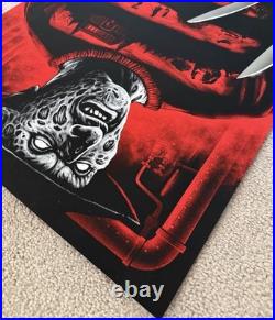 Nightmare On Elm Street Gary Pullin Mondo Poster AP 26/50 Signed OOP
