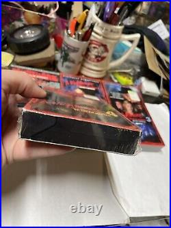 Nightmare On Elm Street Horror Movie Lot 1.2,3,4,6,7 Vhs Lot 4 Are Sealed