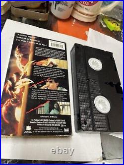 Nightmare On Elm Street Horror Movie Lot 1.2,3,4,6,7 Vhs Lot 4 Are Sealed