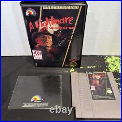 Nightmare On Elm Street Nintendo NES Authentic Game with Manual & New Case