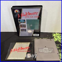 Nightmare On Elm Street Nintendo NES Authentic Game with Manual & New Case