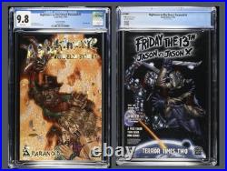 Nightmare On Elm Street Paranoid #1 Crystal Foil Edition Cgc9.8 Top Graded Copy