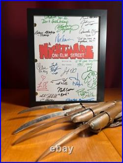 Nightmare On Elm Street Script Bundle- Signed- Autograph Reprints- 8 Scripts Nightmare On Elm Street Script Bundle- Signed- Autograph Reprints- 8 Scripts