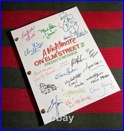Nightmare On Elm Street Script Bundle- Signed- Autograph Reprints- 8 Scripts Nightmare On Elm Street Script Bundle- Signed- Autograph Reprints- 8 Scripts