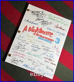Nightmare On Elm Street Script Bundle- Signed- Autograph Reprints- 8 Scripts Nightmare On Elm Street Script Bundle- Signed- Autograph Reprints- 8 Scripts