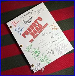 Nightmare On Elm Street Script Bundle- Signed- Autograph Reprints- 8 Scripts Nightmare On Elm Street Script Bundle- Signed- Autograph Reprints- 8 Scripts