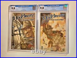 Nightmare On Elm Street Special #1 & Paranoid #1 Blue Foil Edition Cgc9.8 Nightmare On Elm Street Special #1 & Paranoid #1 Blue Foil Edition Cgc9.8