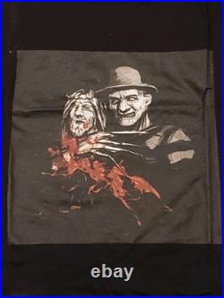 Nightmare On Elm Street T Shirt Freddy Killing Jesus (M) Used Sleeveless Tee