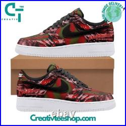 Nightmare On Elm Street True Horror Air Force 1 Shoes Men Women Sneaker AF1 Nightmare On Elm Street True Horror Air Force 1 Shoes Men Women Sneaker AF1