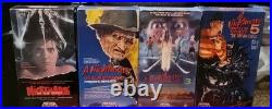 Nightmare On Elm Street VHS Lot 1 2 3 5 Freddy Krueger Horror Media Tested