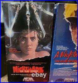 Nightmare On Elm Street VHS Lot 1 2 3 5 Freddy Krueger Horror Media Tested