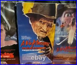 Nightmare On Elm Street VHS Lot 1 2 3 5 Freddy Krueger Horror Media Tested