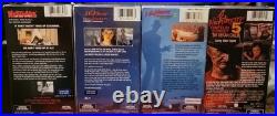 Nightmare On Elm Street VHS Lot 1 2 3 5 Freddy Krueger Horror Media Tested