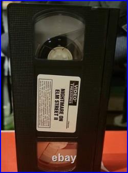 Nightmare On Elm Street VHS Lot 1 2 3 5 Freddy Krueger Horror Media Tested