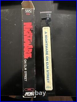 Nightmare On Elm Street VHS Media 1985 Classic