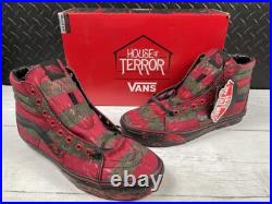 Nightmare On Elm Street Vans 10.5