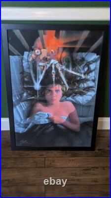 Nightmare On Elm Street Variant Signed Print #146/150 Bottleneck Gallery Nightmare On Elm Street Variant Signed Print #146/150 Bottleneck Gallery